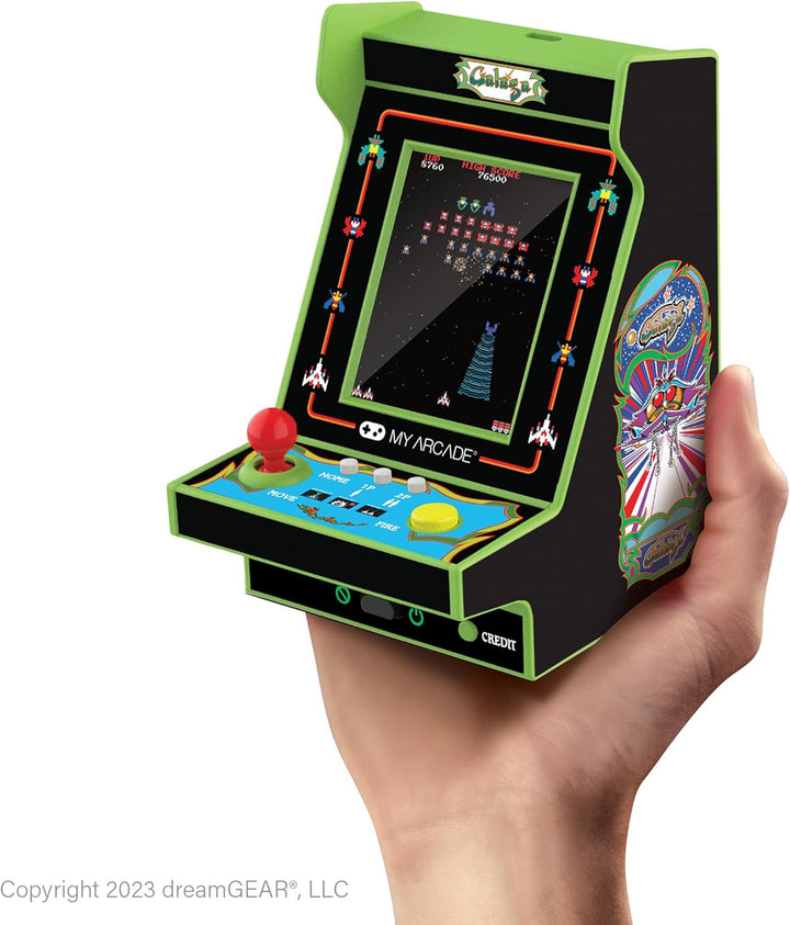 My Arcade Galaga Nano Player - 2 Games in 1, Retro Arcade Classics,...