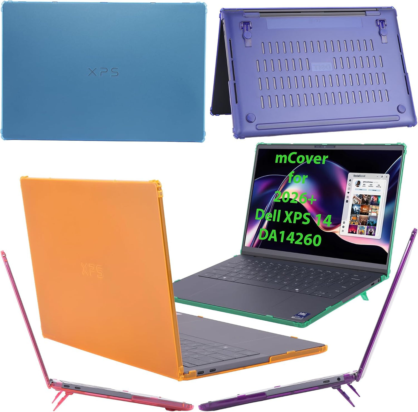 mCover Funda solo compatible con Dell Pro Max 14 MC14250 MC14250 20...