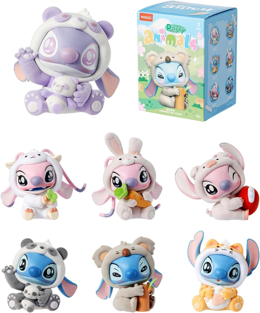 MINISO Disney Lilo Stitch - Caja ciega de animales de la