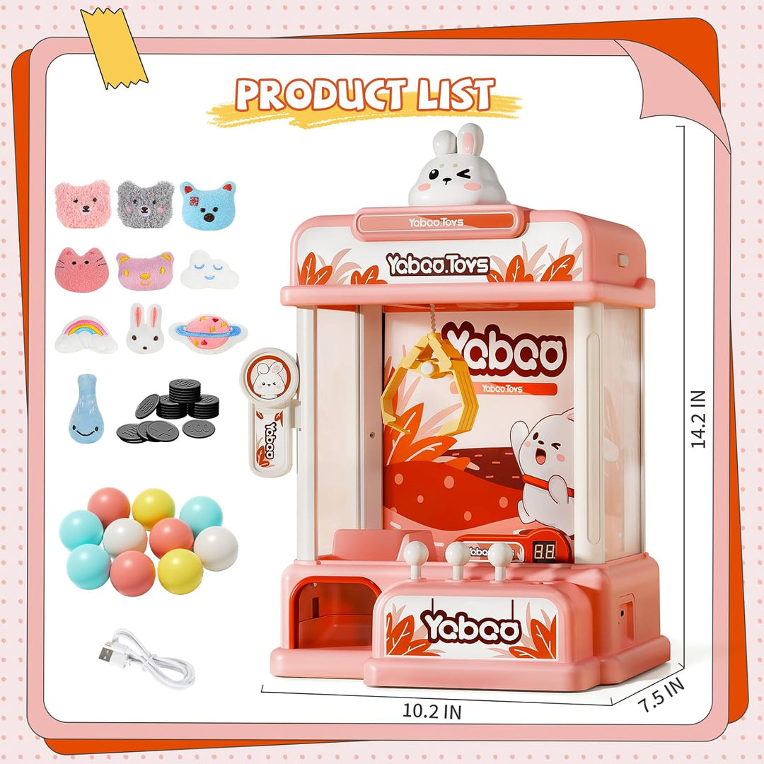 ORANGE OCEAN 54 piezas de máquina de garras grande para niños con s...
