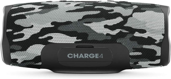 JBL Charge 4 - Altavoz Bluetooth portátil (negro\/camuflaje blanco)