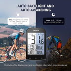 CYCPLUS Inflador de neumáticos A2 + Ordenador para bicicleta con GPS M1