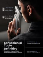 para el cargador portátil Magsafe iPhone 18,0.3 '' ultra delgado banco, Gris polar