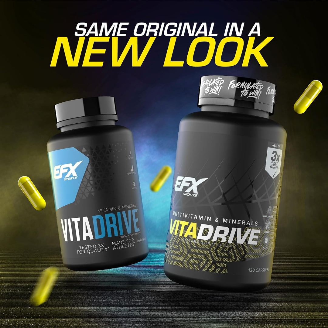 EFX Sports Vita Drive | Multivitamínico formulado para atletas | Co...