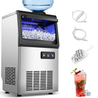 Máquina comercial del fabricante de hielo 110LBS/24H debajo de la