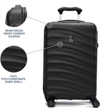 Travelpro Maxlite Air V2 - Bolso de mano extensible rígido, negro, 20