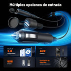 Ehaho Barra de sonido estéreo UTV de 2.1 canales (subwoofer) y altavoces, barra de sonido Bluetooth ATV de 16.9 pulgadas con luces RGB, altavoces impermeables para carrito de golf, barra de sonido