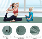 Colchoneta de Yoga Extra Ancha y Gruesa 8 mm, 72" x 31.5"