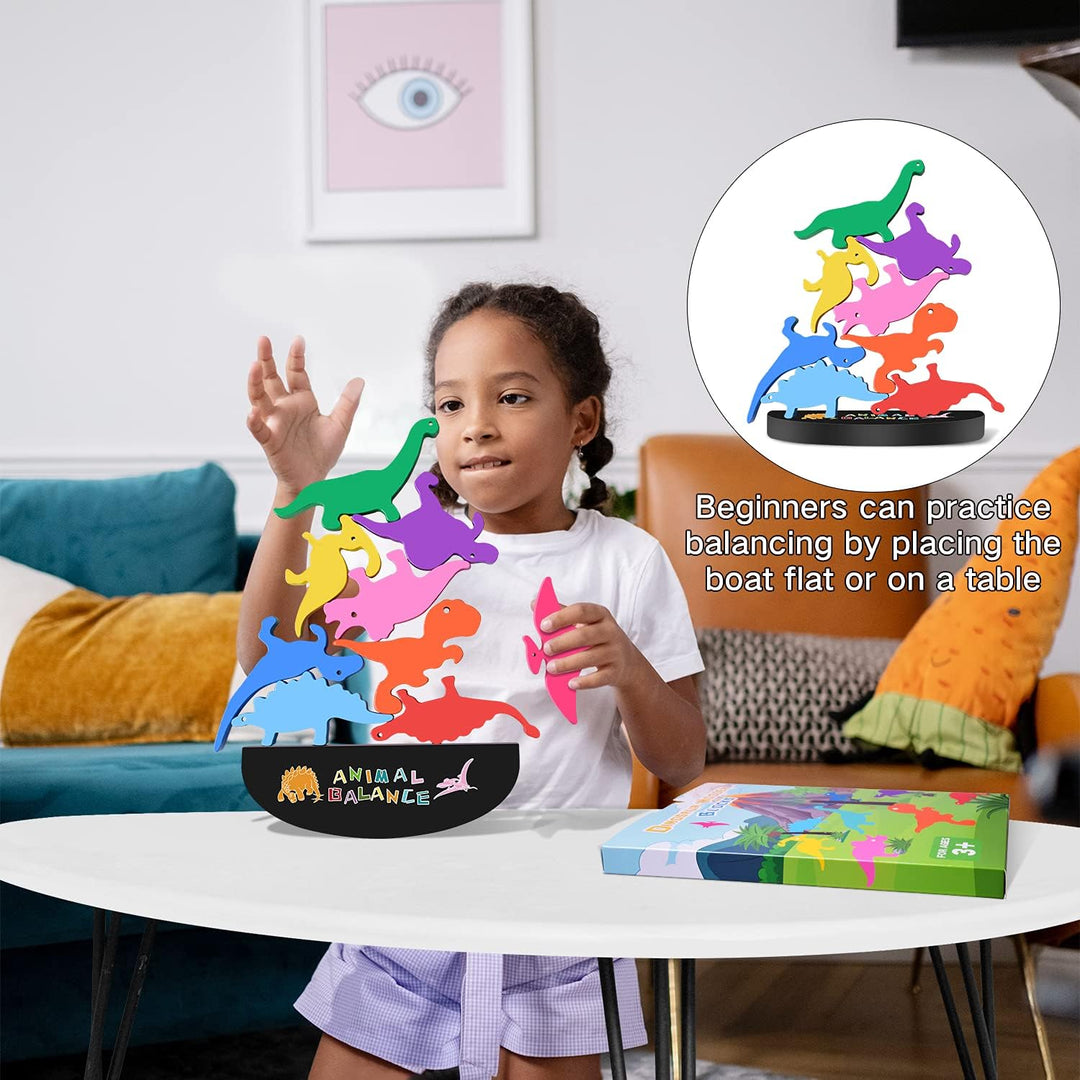FFTROC Montessori - Juguetes de dinosaurio para niños de 2, 3 y 4 a...