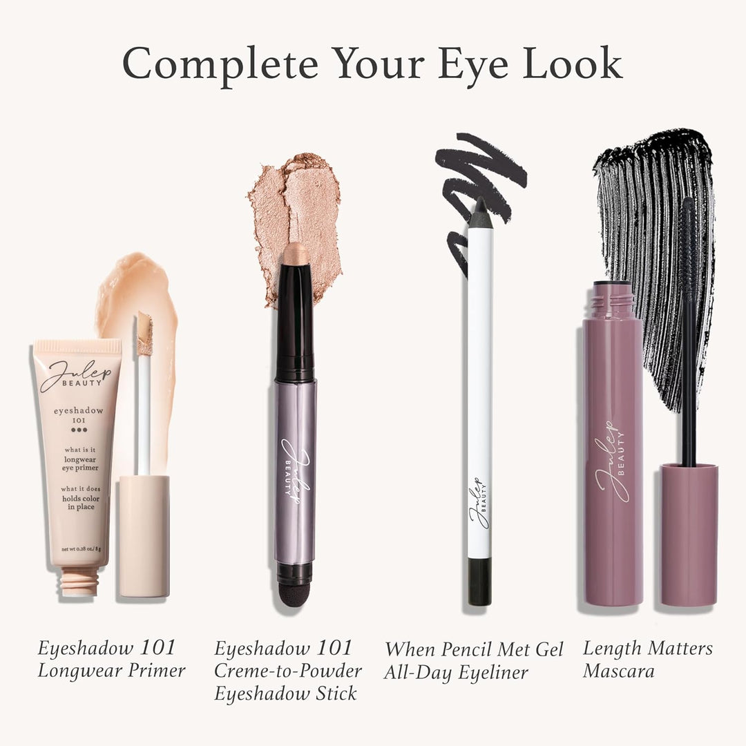 Julep - Sombra de ojos 101 de crema a polvo, impermeable, en barra...