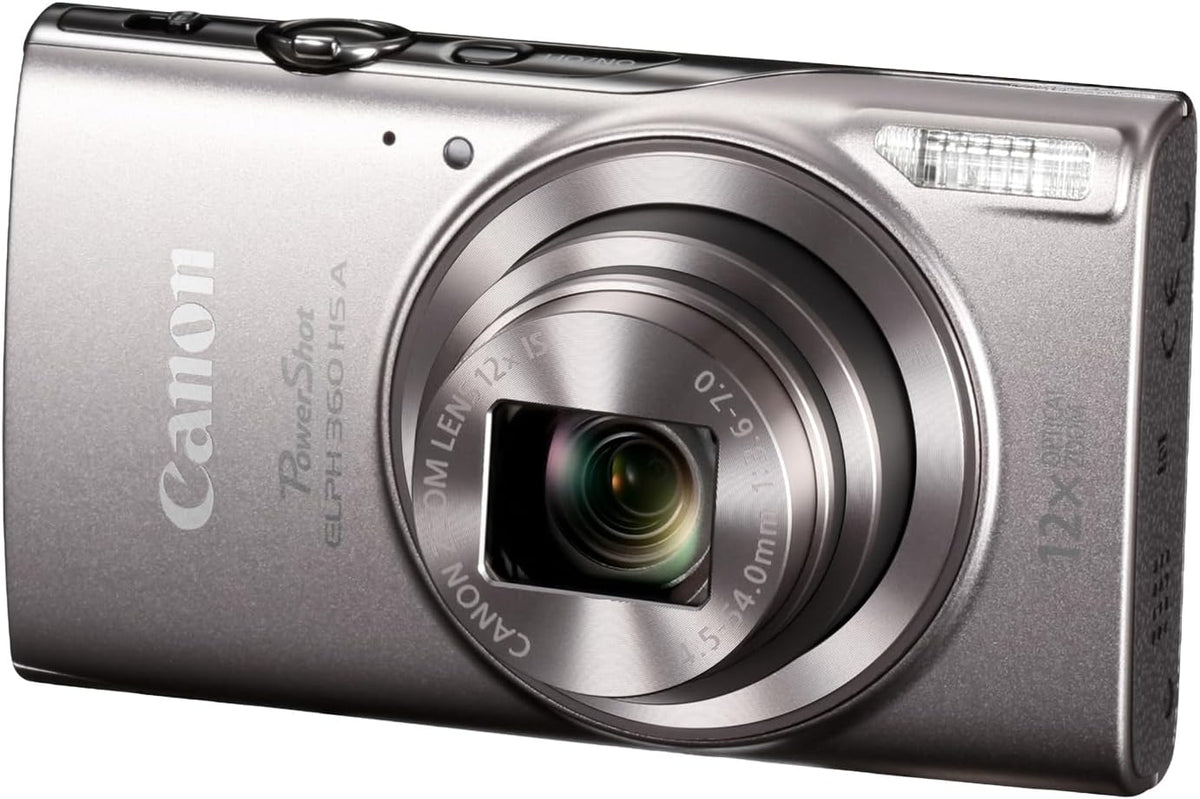 Canon PowerShot ELPH 360 HS A Plata