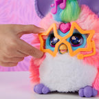 Furby Vibes Rose Berry - Juguete electrónico interactivo de peluche para niñas y niños de 6 años en adelante (exclusivo de Amazon)