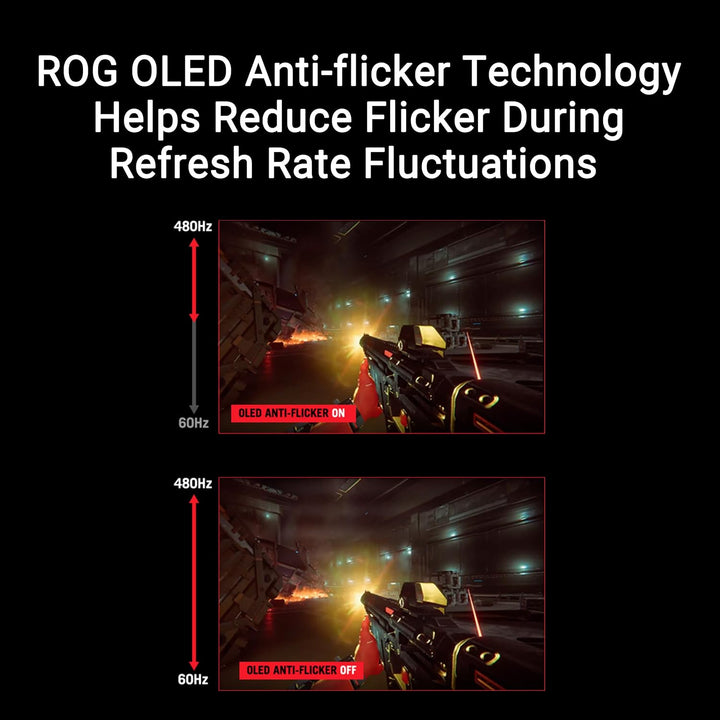 ASUS ROG PG27AQDP Monitor para juegos OLED de 27 pulgadas 1440p 480...