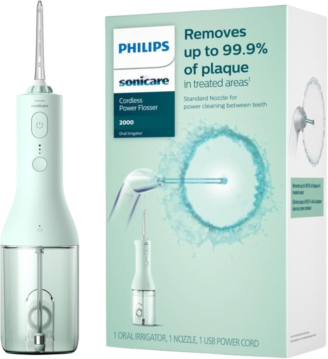 Philips Sonicare Hilo Dental Inalámbrico \u2013 Irrigador dental re...