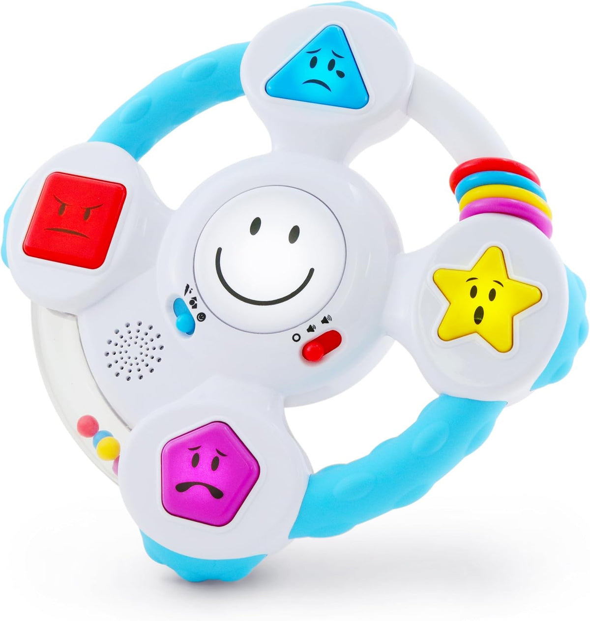 Best Learning My Spin & Learn Steering Wheel – volante de actividad educativa, juguete para bebés pequeños.