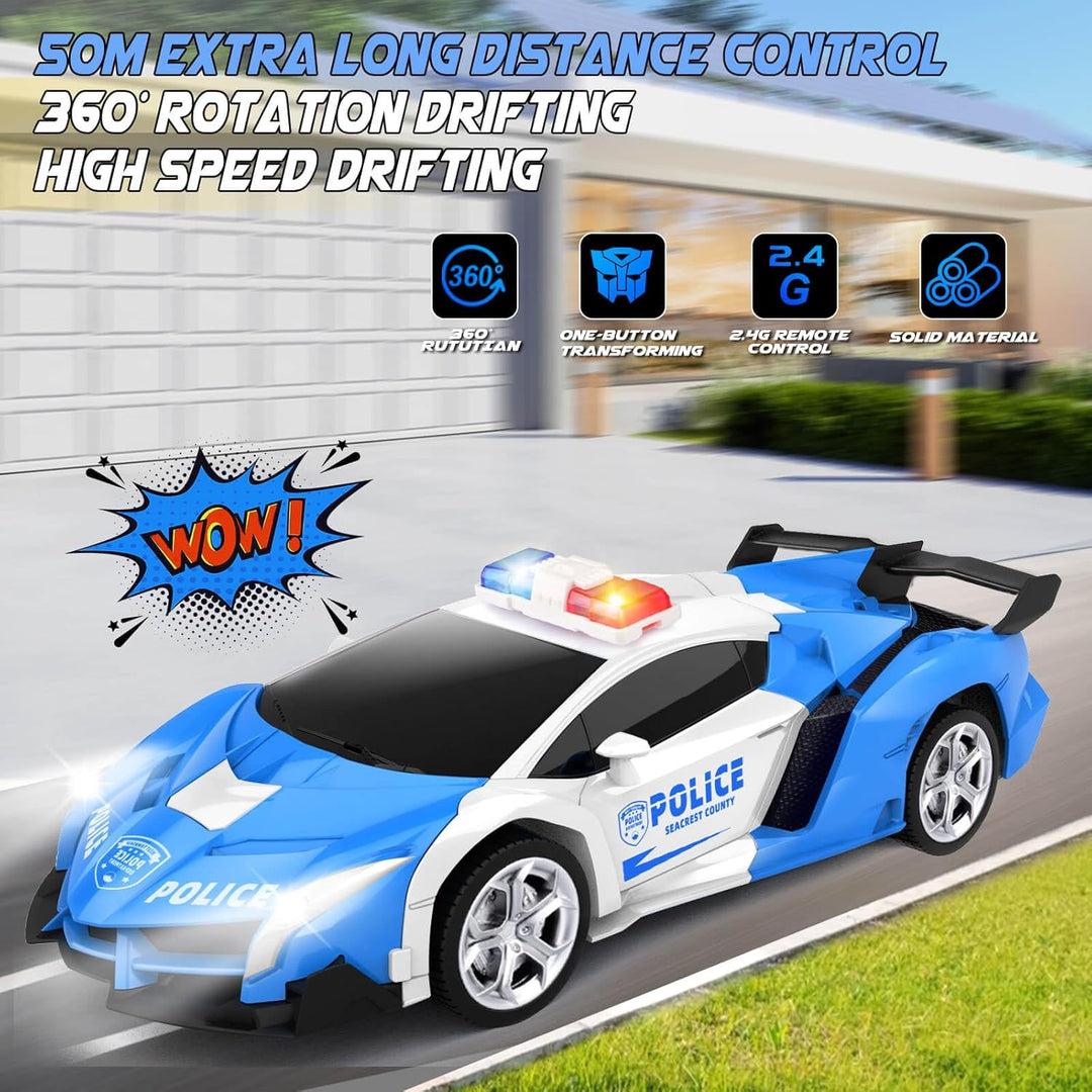 Britik Auto a control remoto transformable - Coches RC, transformac...