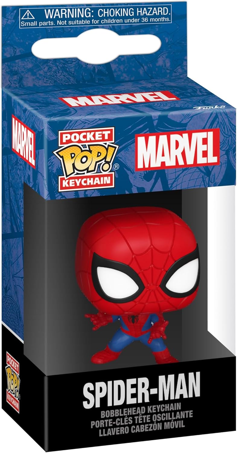 Funko POP! Llavero: Marvel - Spider-Man - Llavero de Noveldad de Ma...
