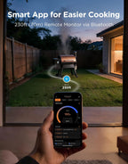 Govee Termómetro digital Bluetooth para carne con temporizador y alertas de