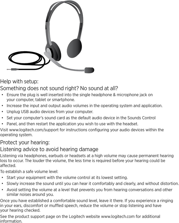 Logitech - Audífonos estéreo H111