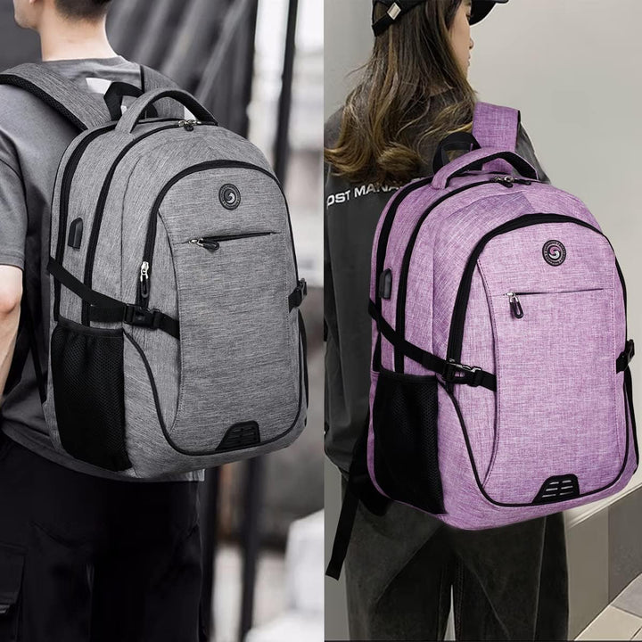 SHRRADOO Mochila antirrobo para portátil, mochilas de viaje con pue...