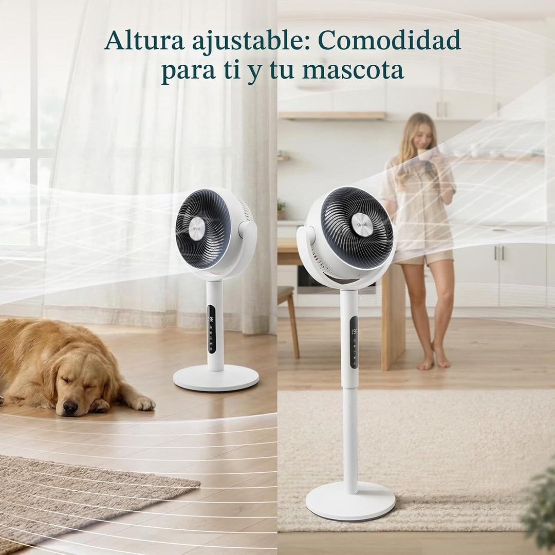 Levoit - Ventilador de pie para dormitorio, ventilador oscilante de...