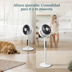 Levoit - Ventilador de pie para dormitorio, ventilador oscilante de...