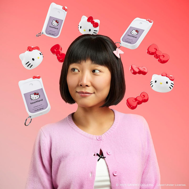 Touchland x Hello Kitty Spray desinfectante de manos + juego de est...