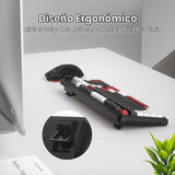 MageGee V990 Combo de teclado y mouse inalámbricos cremosos, 99 tec...