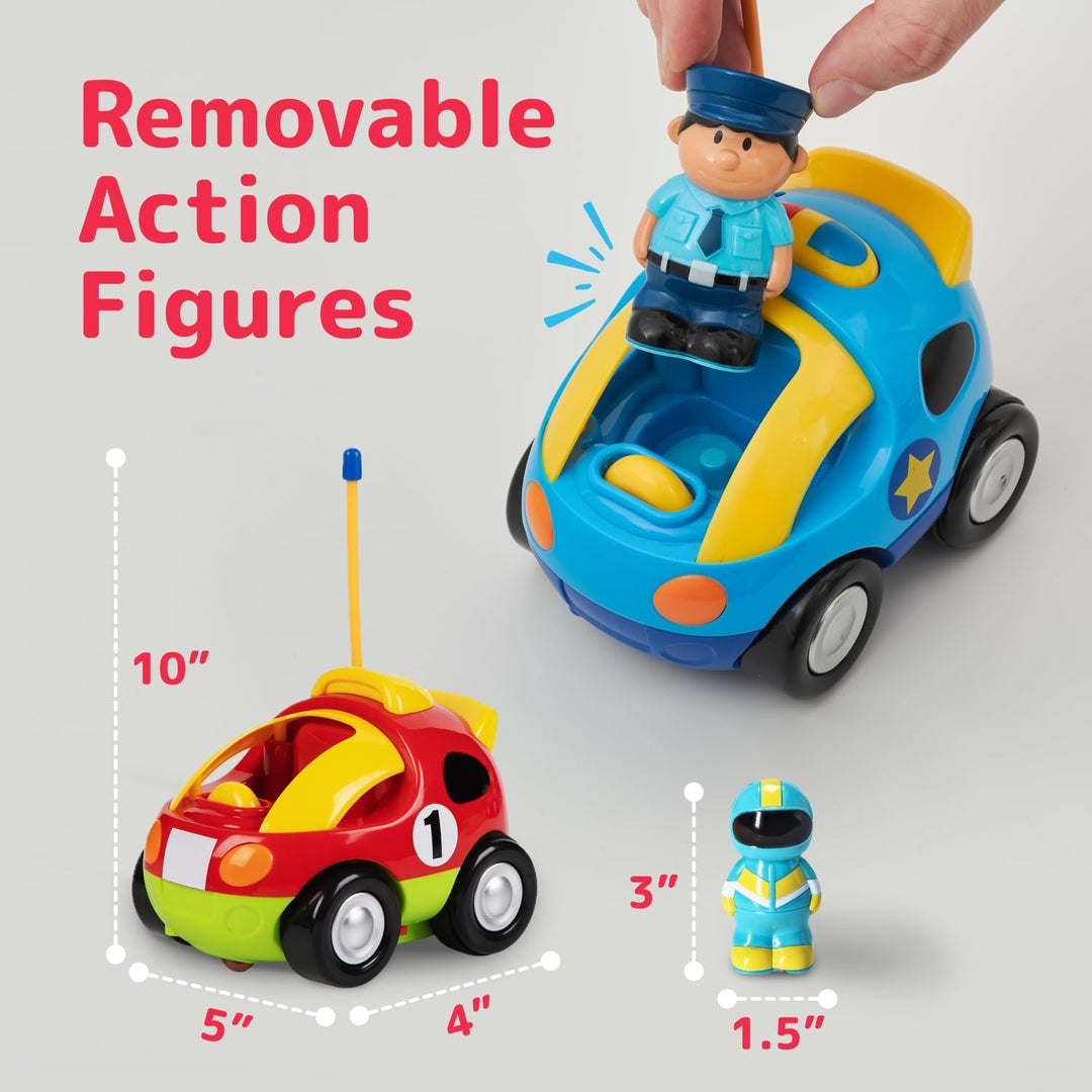 Paquete Prextex de 2 coches a radio control de dibujos animados de...