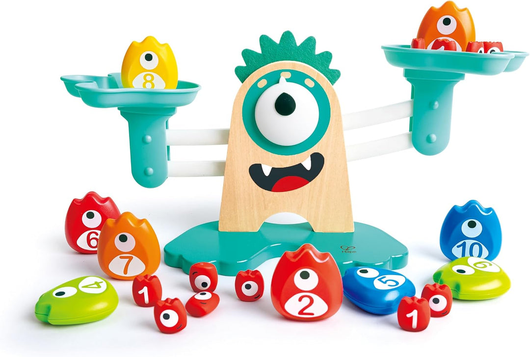 Hape Juguete de escala de monstruo de matemáticas | 22 piezas lindo...