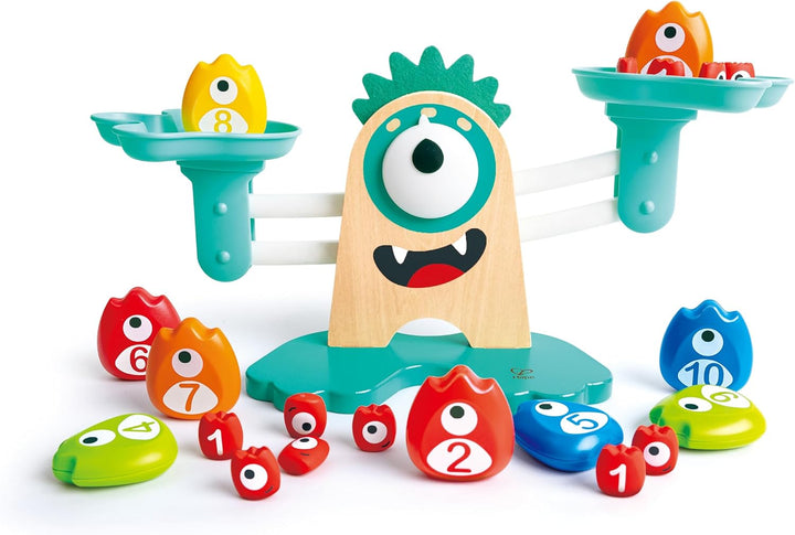 Hape Juguete de escala de monstruo de matemáticas | 22 piezas lindo...
