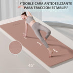 PAIDU POE Yoga Mat （10mm）Extra Thick Fitness Mat 72"x24" con Carry Strap