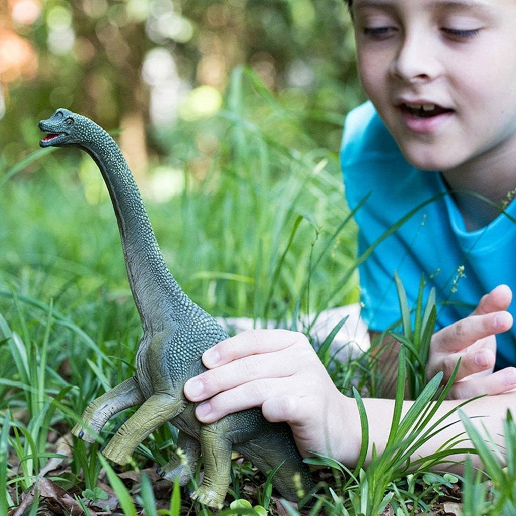 Schleich 14581 - Figura de dinosaurio de juguete de Brachiosaurus, para niños a partir de 4 años