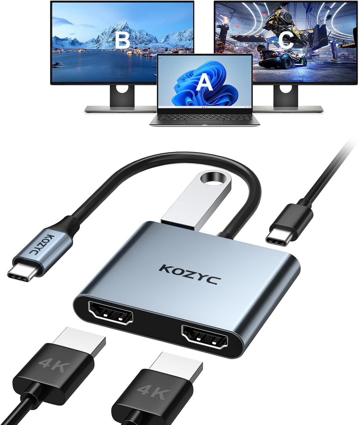 KOZYC, K1AD14UH, hub USB 3.0