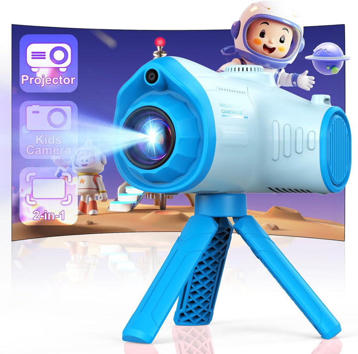 Cámara para niños, cámara para niños con proyector, ofrece proyecci...