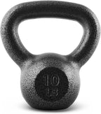 CAP Kettlebell de hierro fundido simples y sets, mango ancho, base plana