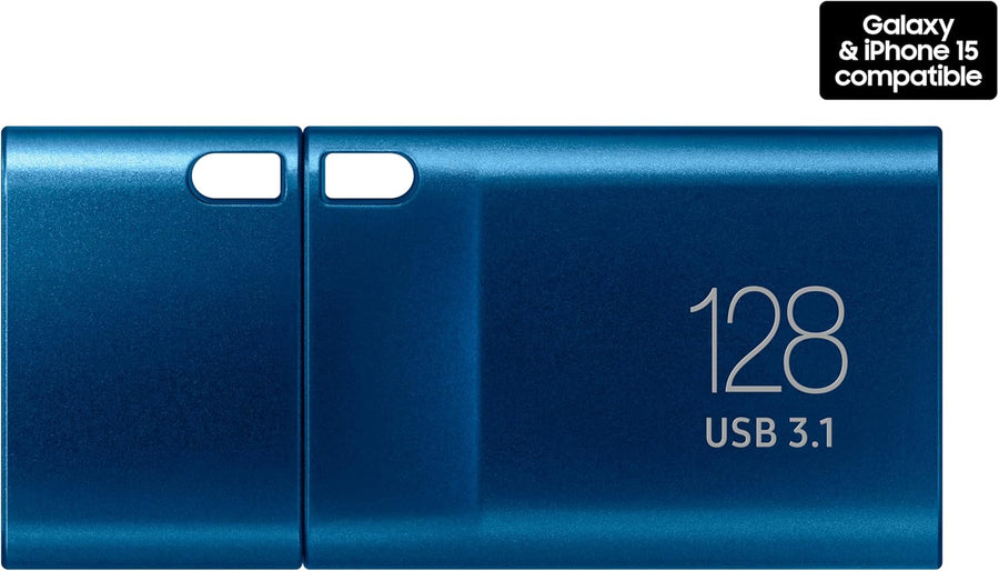Samsung Unidad flash USB tipo C, 128 GB, transfiere archivos de 4 G...