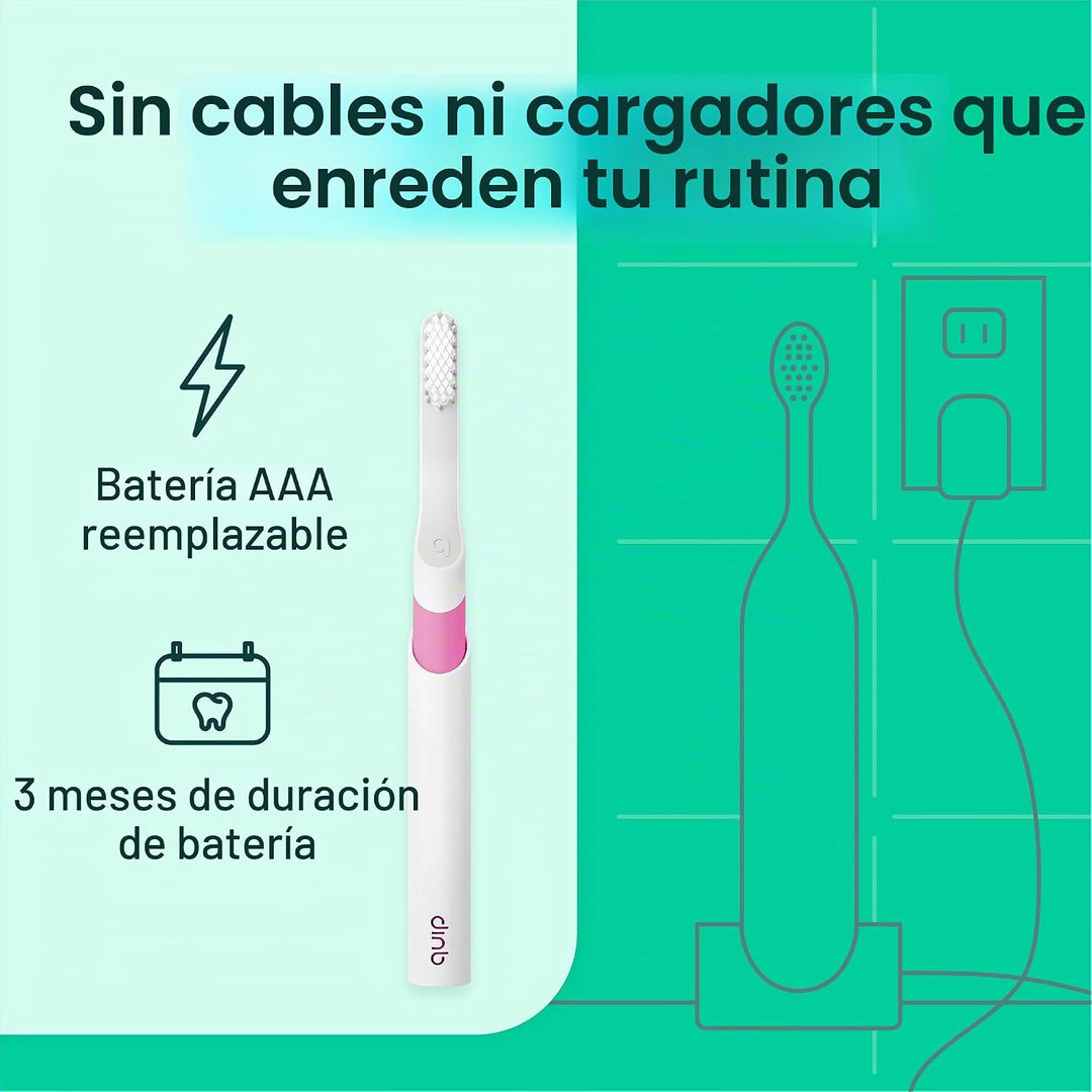 Quip - Cepillo de dientes sónico para adultos con temporizador - In...