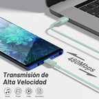 Cargador USB C tipo C cargador de carga rápida 10FT 45W Samsung