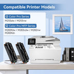 MYTONER 206X Cartucho de tóner negro, paquete de 2 unidades W2110X para