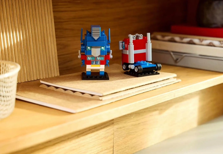 LEGO Brickheadz Transformers Optimus Prime Robot y vehículo 40803