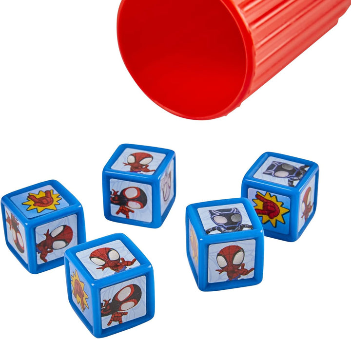 Hasbro Spidey and His Amazing Friends Yahtzee Jr juego de