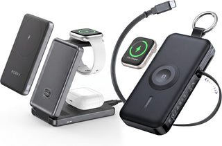 RORRY CharmGo - Cargador portátil 3 en 1 de 12000 mAh 30 W, cable r...