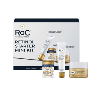 RoC Clinical Mini Retinol Kit de rutina para el cuidado de la piel...