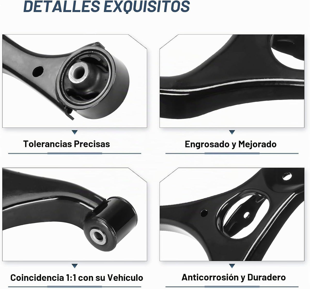 12 brazos de control delanteros inferiores con rótulas para Honda Civic 1.8L barras de acoplamiento exteriores interiores extremos de barra estabilizadora K620382 K620382 K620383 K500069 K50007070 12 PCS K807 69 K80768