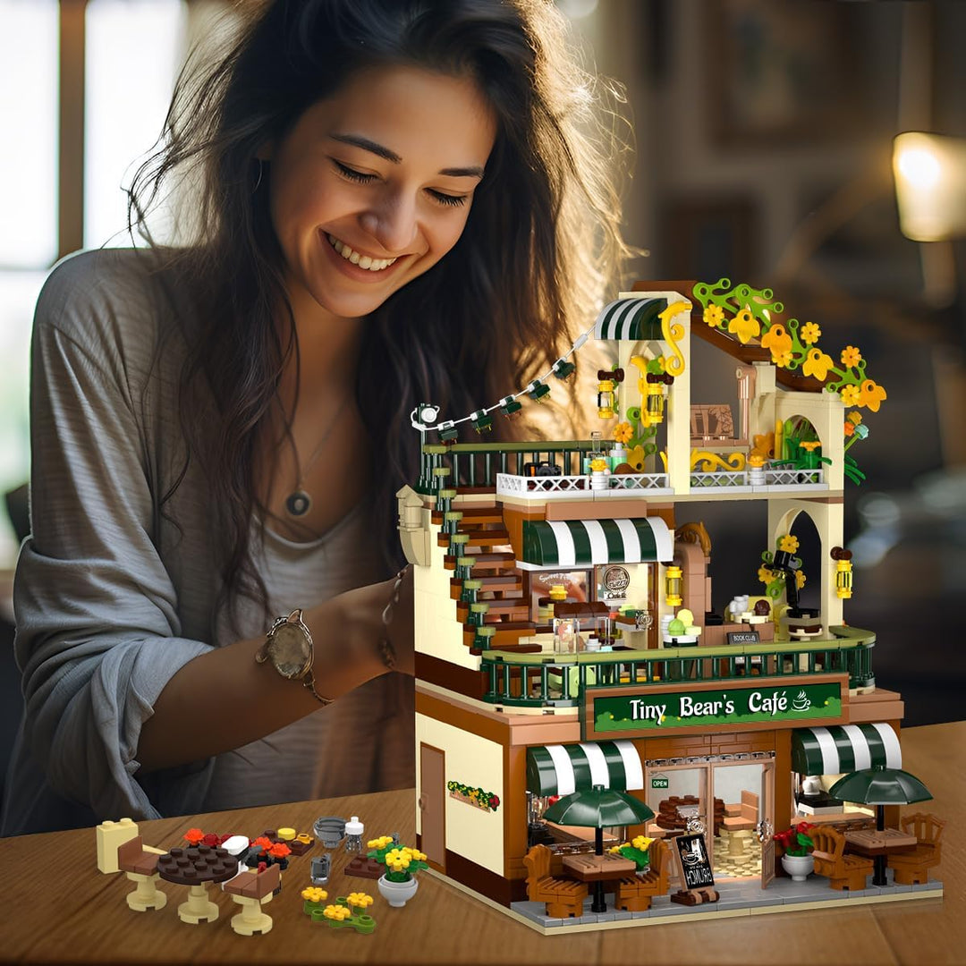 City Coffee House - Juego de construcción con luz 1173