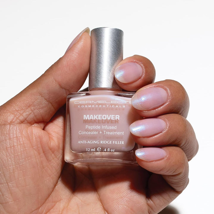 Dermelect Makeover Ridge Filler - Tratamiento para uñas galardonado...