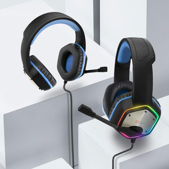 EKSA E1000 - Auriculares para juegos, auriculares de computadora co...