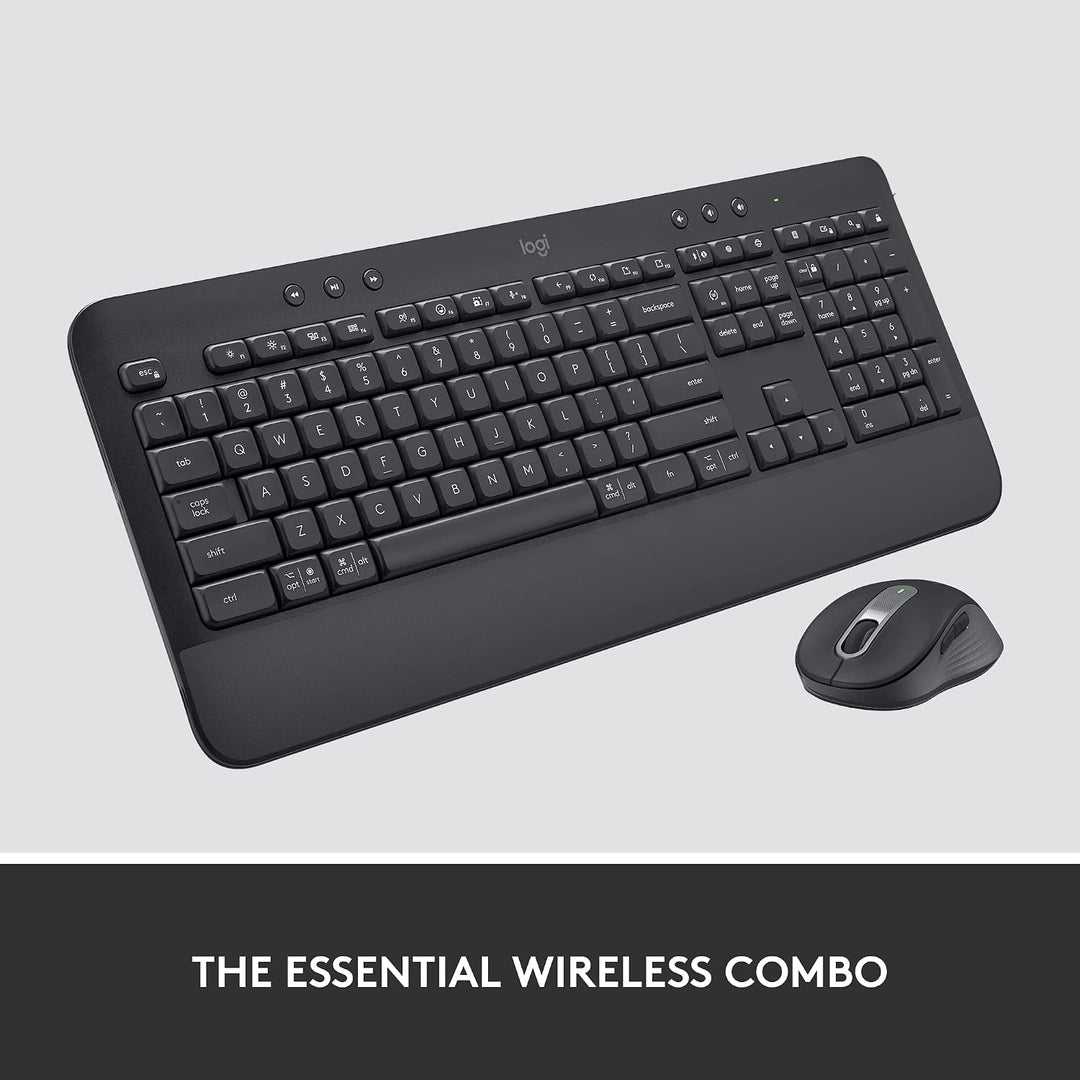 Logitech Signature MK650 Combo para Negocios, Mouse y Teclado Inalá...
