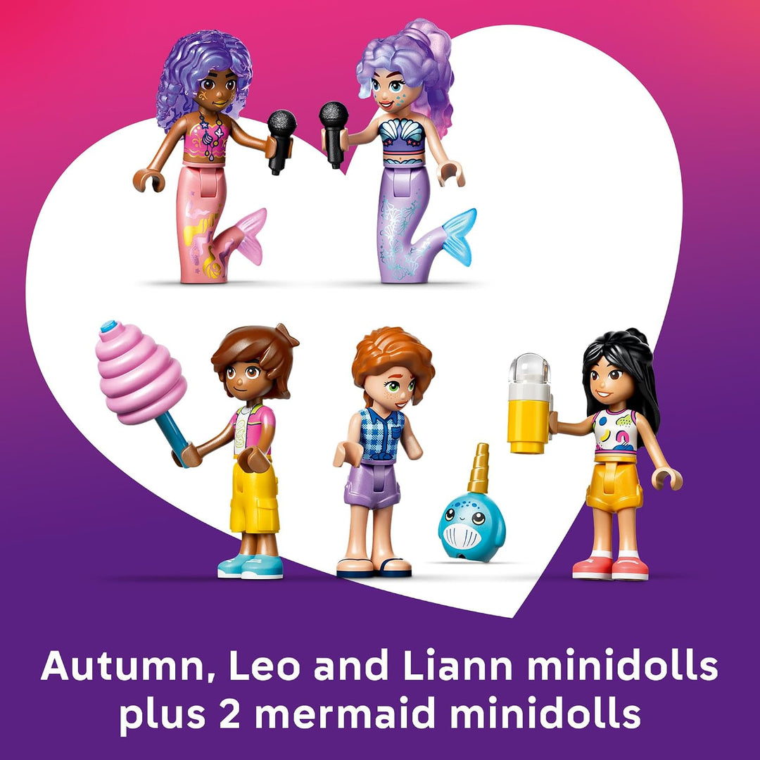 LEGO Friends Paseo en Montaña Rusa de Sirenas 42703 | Juguete de Co...